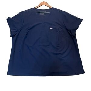 Figs Technical Scrub Top Size 6XL PO 4130